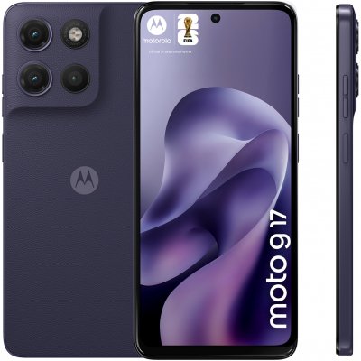 MOTOROLA Moto G17 (4G) 128 Go, Evening Blue - Neuf