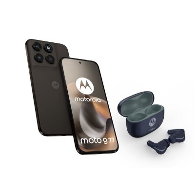 MOTOROLA Moto G77 (5G) 256Go Noir + Buds 2 Plus - Neuf