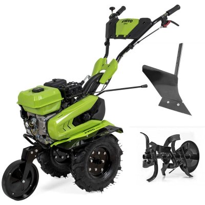 VITO Motoculteur &agrave; essence  5200W Moteur 4T 212 Cm3 7CV