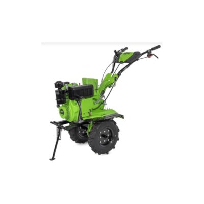 VITO Motoculteur Diesel Moteur 7 CV 246 cm3 Motobineuse avec fraises et butteur D&eacute;marrage &eacute;lectrique  
