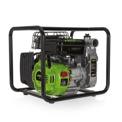 VITO GARDEN Motopompe thermique -  - 105 Cm3 - 3CV - Eaux claires - Vide caves ou Piscines