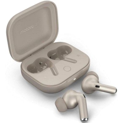 MOTOROLA  Buds Plus Sound by Bose Auriculares Inal&aacute;mbricos con Autonom&iacute;a de 30h Gris