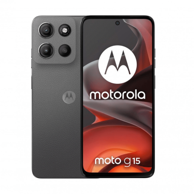 MOTOROLA  Moto G15 4GB 128GB NFC IP52 Cuero Vegano Dual SIM Android 15