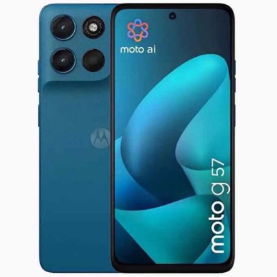 MOTOROLA  Moto G57 5g 8 Go/256 Go Bleu (corsair) Double Sim