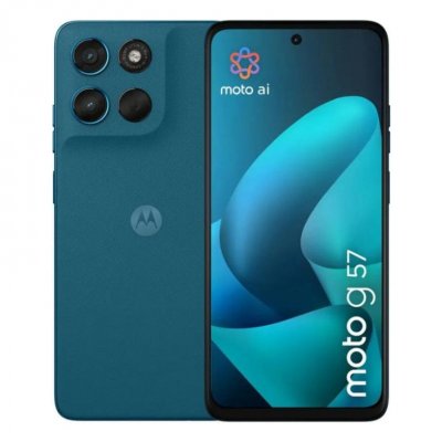 MOTOROLA  Moto G57 Smartphone 5G 8+256GB Display 6.72 Snapdragon 6s Gen 4 Dual SIM Verde Corsair