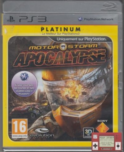 MOTORSTORM APOCALYPSE 3D PLATINUM/ Jeu console PS3
