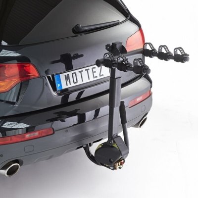 MOTTEZ  Porte v&eacute;lo rabattable sur attelage 3 v&eacute;los A009PR3A