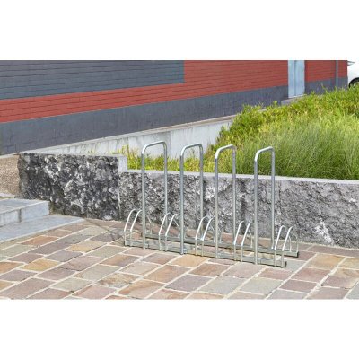 MOTTEZ  - R&acirc;telier 5 v&eacute;los avec 4 arceaux pour antivol - B131AR