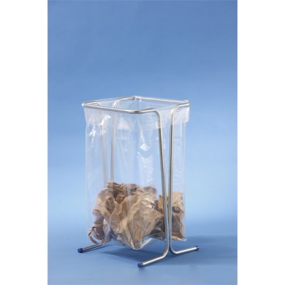 MOTTEZ  - Support sac poubelle fixe 100-110 litres - Zingu&eacute; - B015CNM