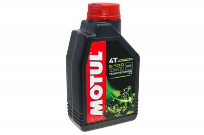 MOTUL  10W-30 semi-synth&eacute;tique 5100, Huile moteur 4 temps, 1 litre