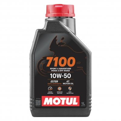 MOTUL  10W-50 synth&eacute;tique 7100, Huile moteur 4 temps, 1 litre