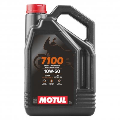 MOTUL  10W-50 synth&eacute;tique 7100, Huile moteur 4 temps, litre