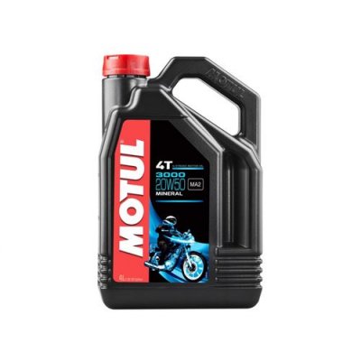 MOTUL  20W-50 min&eacute;rale 3000, Huile moteur 4 temps, litres