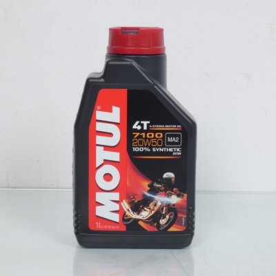 MOTUL  20W-50 synth&eacute;tique 7100, Huile moteur 4 temps, 1 litre