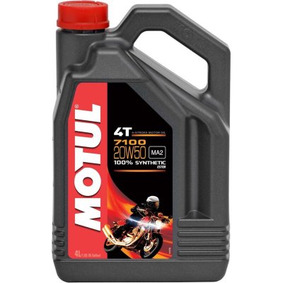 MOTUL  20W-50 synth&eacute;tique 7100, Huile moteur 4 temps, litre
