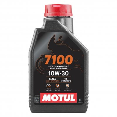 MOTUL  7100 4T 104089 Huile pour Moto &agrave; Moteur 4 Temps 10W-30 1&nbsp;l