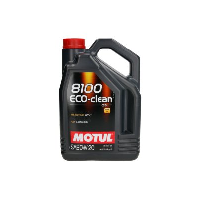 MOTUL  Huile moteur 8100 ECO-CLEAN 0W20 0W-20, Capacit&eacute;: 5I 108862
