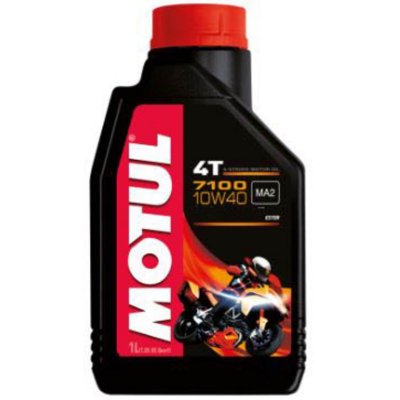 MOTUL  Huile moto 7100 10W-40 4 temps synth&eacute;tique 1 litre - 104091 (3)