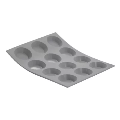 DE BUYER Moule 12 mini tartelettes Elastomoule