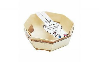MIRONTAINE Moule &agrave; g&acirc;teau r&eacute;utilisables en bois D18cm - Lot de 2
