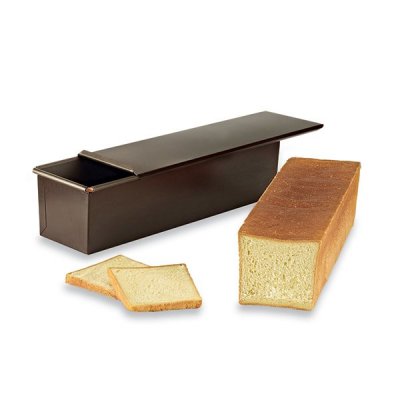 GOBEL Moule a pain de mie anti adherent avec couvercle 40 cm - 