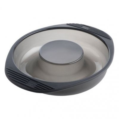 MASTRAD Moule &agrave; savarin en silicone -  - Gris - Silicone