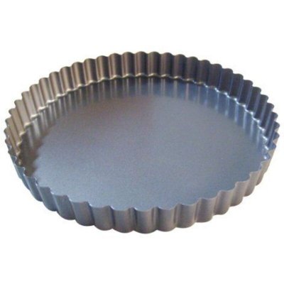 DE BUYER Moule &agrave; tarte cannel&eacute; fond fixe D20 x H2 cm Multicolore 