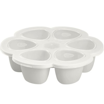 BEABA Moule de cong&eacute;lation multi portions silicone light mist (6 x 150 ml)