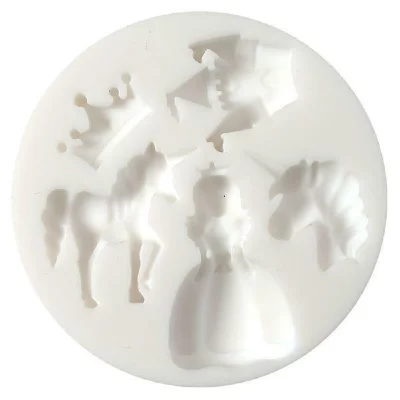 GRAINE CREATIVE Moule en silicone (mini) licorne princesse - graine cr&eacute;ative