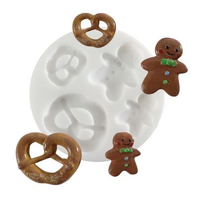 GRAINE CREATIVE Moule en silicone (mini) pains d &eacute;pice - graine cr&eacute;ative
