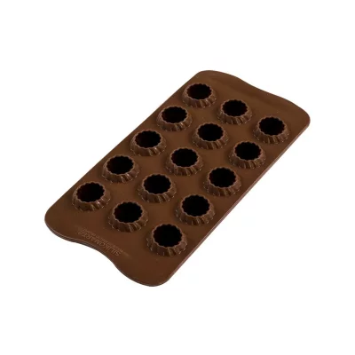 SILIKOMART Moule En Silicone Pour 15 Chocoflame De 2.7 Cm