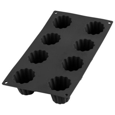LEKUE Moule en silicone pour 8 canneles bordelais gourmet - 