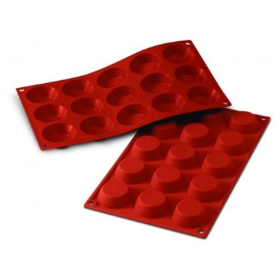 SILIKOMART Moule silicone 15 minis tartelettes  - 20.014.00.0065