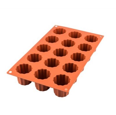 SILIKOMART Moule silicone Mini Cannel&eacute; x15, 