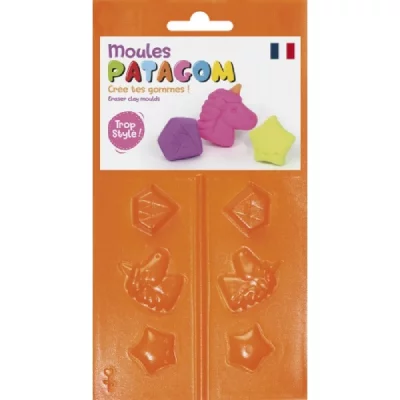 GRAINE CREATIVE Moules Patagom Graine Cr&eacute;ative - Licorne - 3 pcs - Graine Cr&eacute;ative - couleur variant