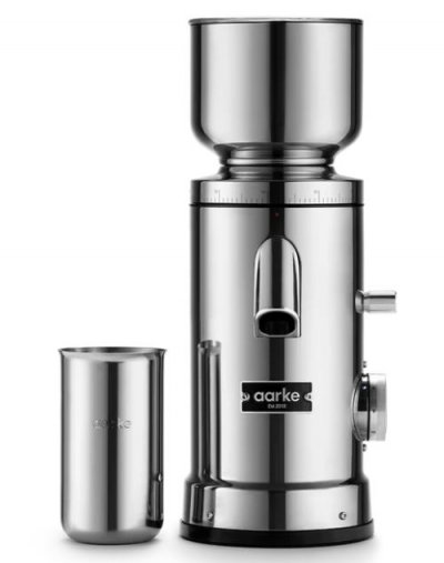 AARKE Moulin a cafe electrique - inox