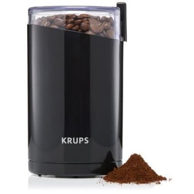 KRUPS Moulin &agrave; Caf&eacute; -  F203 - 200 W - 75g - Noir 