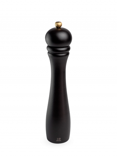 PEUGEOT Moulin &agrave; poivre manuel en bois, chocolat, 30 cm - 12in checkmate