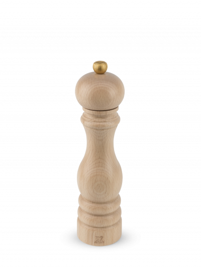 Moulin &agrave; poivre manuel en bois couleur naturel 22 cm paris