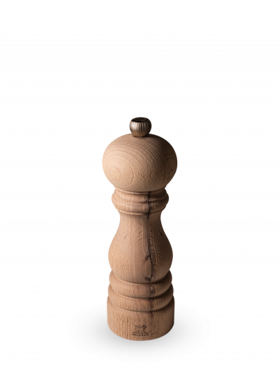 PEUGEOT Moulin &agrave; poivre manuel Paris Nature18 cm bois upcycl&eacute; Marron 