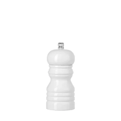 HENDI Moulin &agrave; sel en bois, blanc, diam&egrave;tre 50 x 113 mm -  469613