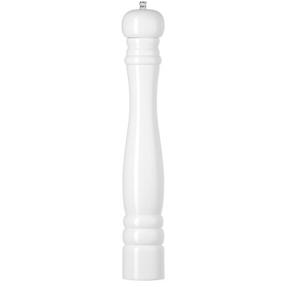 HENDI Moulin &agrave; sel en bois, blanc, diam&egrave;tre 65 x 415 mm -  469583