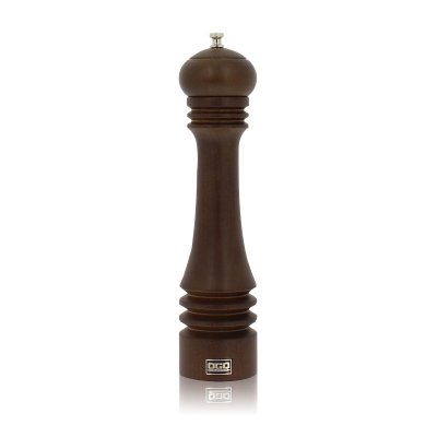 OGO LIVING Moulin &agrave; sel en bois chocolat 30cm