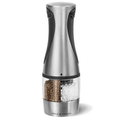 COLE ET MASON Moulin &agrave; sel et poivre combin&eacute; &eacute;lectrique 21cm - h946820 h946820