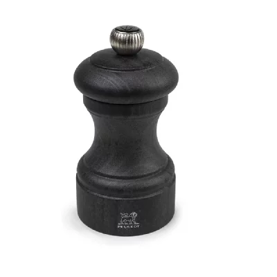 PEUGEOT Moulin &agrave; sel manuel en bois, collection graphite, 10 cm - 4in bistro