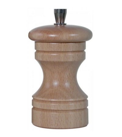 MARLUX Moulin &agrave; sel PASO bois clair H10 cm Marron 