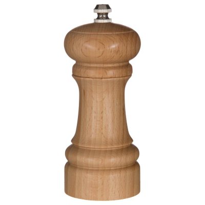 NON RENSEIGNE Moulin &agrave; sel & poivre en bois ""bistrot"" 14cm naturel