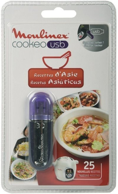 GENERIQUE MOULINEX Accessoires XA600311 Cl&eacute; USB th&egrave;me Asie pour Cookeo