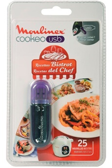 MOULINEX  cl&eacute; usb cookeo 25 recettes bistrot r&eacute;f. Xa600411
