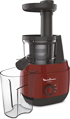 MOULINEX  Extracteur de jus Juiceo rouge